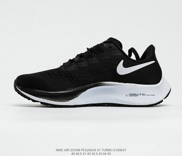 特價下殺 Nike Zoom Pegasus 37 登月37 透氣 緩震 疾速 馬拉松 跑鞋 男鞋 黑白