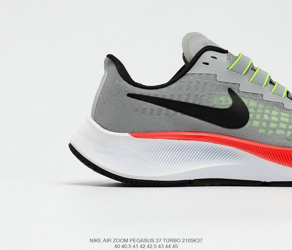 特價下殺 Nike Zoom Pegasus 37 登月37 透氣 緩震 疾速 馬拉松 跑鞋 男鞋 灰紅