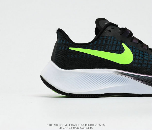 特價下殺 Nike Zoom Pegasus 37 登月37 透氣 緩震 疾速 馬拉松 跑鞋 男鞋 藍熒光綠